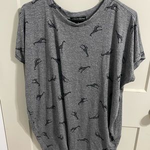 Giraffe Maternity Top